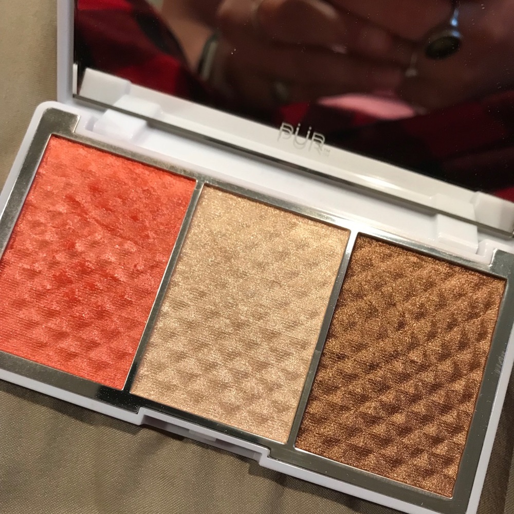 Pur bronze and brighten palette